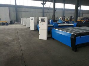 Máquina de corte portátil da chama do plasma do Cnc na máquina de corte de aço inoxidável do Cnc do hardware