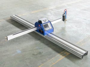 Máquina de corte pequena da chama do plasma da CNC da placa de aço do baixo custo